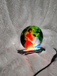 Round / Circle - Sublimation Acrylic LED Table Frame - Regular Price
