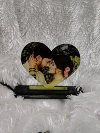 Heart  - Sublimation Acrylic LED Table Frame - Regular Price