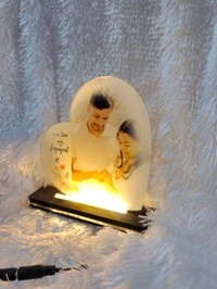 Side Heart  - Sublimation Acrylic LED Table Frame - Regular Price