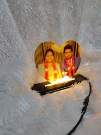 Wide Heart  - Sublimation Acrylic LED Table Frame - Regular Price