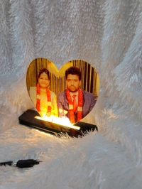 Wide Heart  - Sublimation Acrylic LED Table Frame - Regular Price