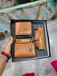 Gents 4 pc Wallet Combo - Tan Brown - Regular Price
