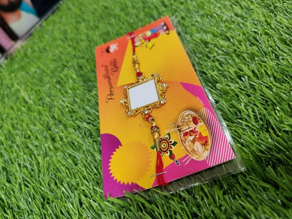 2005 - Metal Photo Printed Rakhi