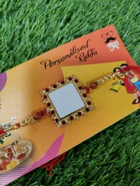 2010 - Metal Photo Printed Rakhi