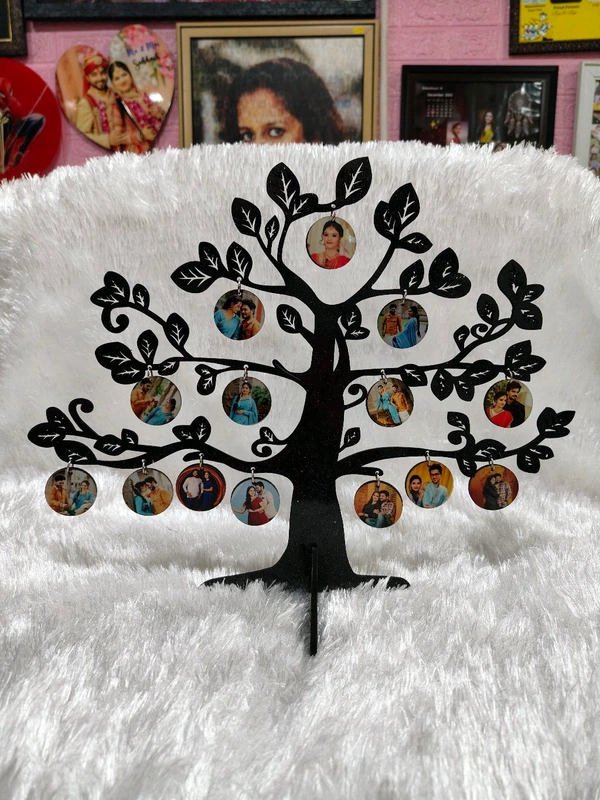 Dream Tree With 30 Photos - MDF Collage Table Frame - Regular Price