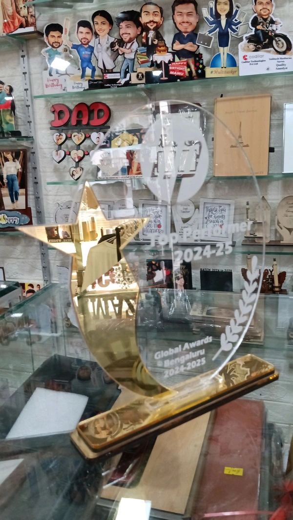 Acrylic Memento / Trophy (MWM-07) 