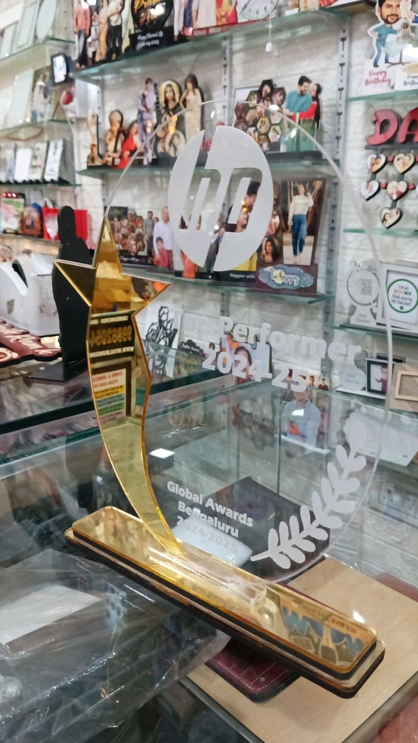 Acrylic Memento / Trophy (MWM-07) 