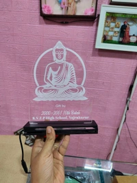Buddha - 3D Illusion Acrylic Lamp