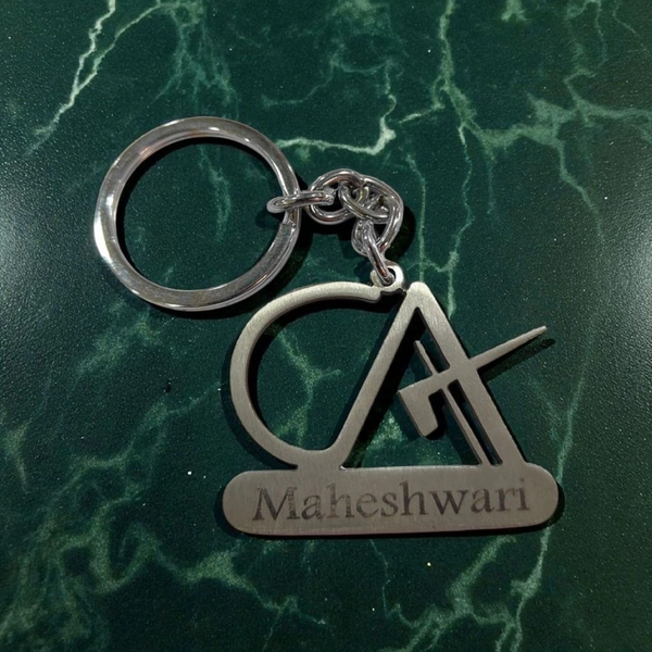 CA - Steel Keychain with Name Engraving - Member Price
