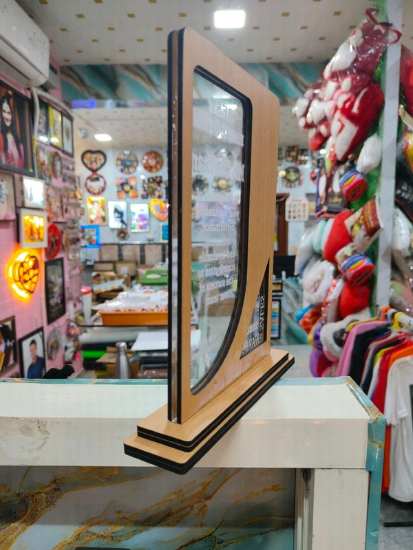 MDF Wooden Memento / Trophy (MWM-09)