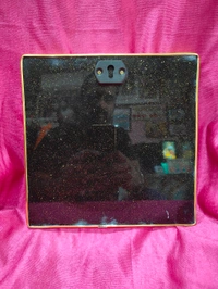 8x8" Inch Square - Golden Beeding Photo Frame - Matte Paper