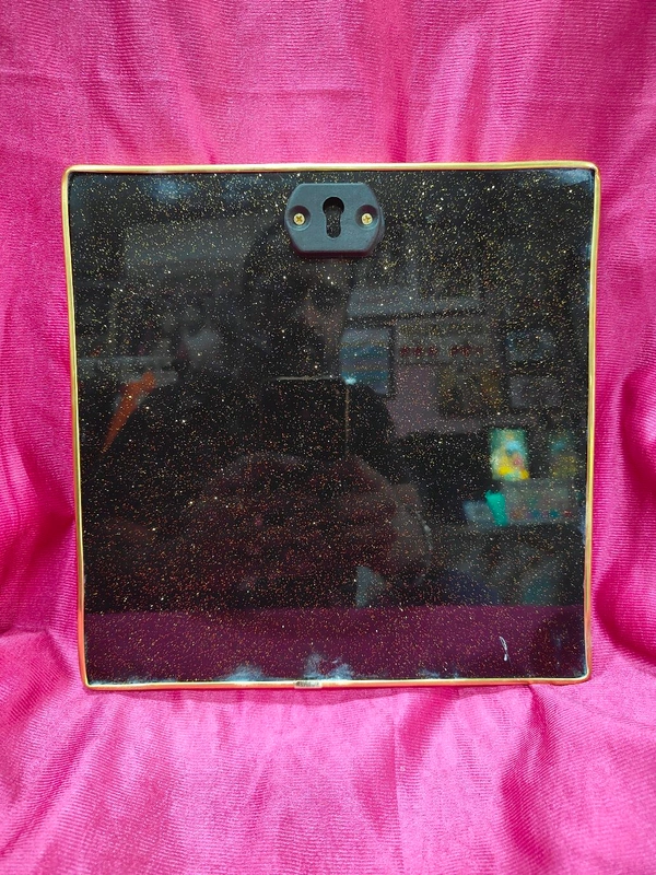 8x8" Inch Square - Golden Beeding Photo Frame - Matte Paper