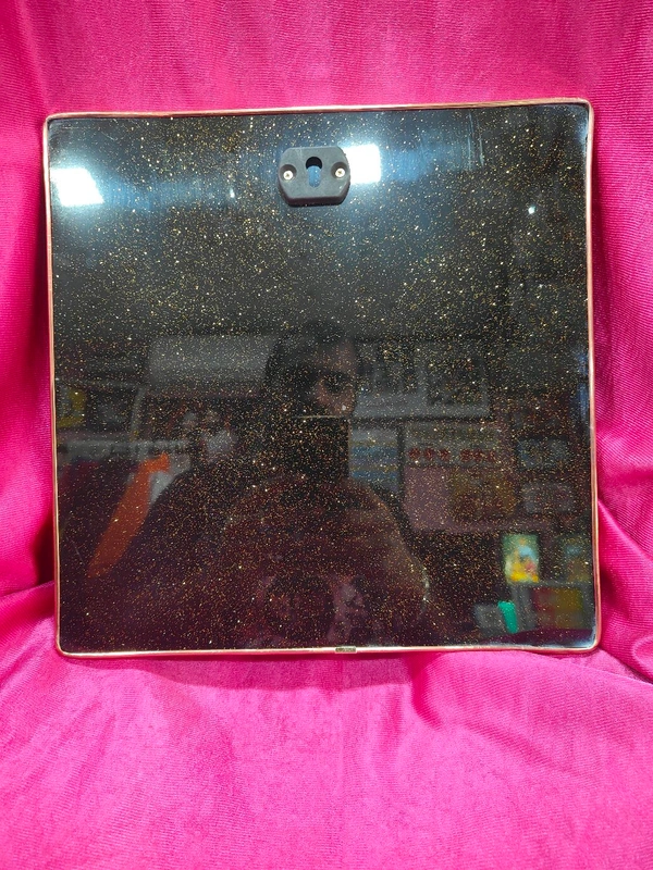15x15" Inch Square - Golden Beeding Photo Frame - Matte Paper