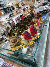 Clear and Golden acrylic Trophy