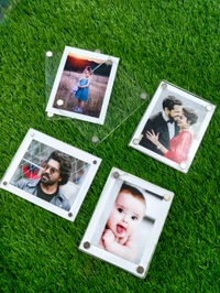 Clear Acrylic Fridge Magnets 