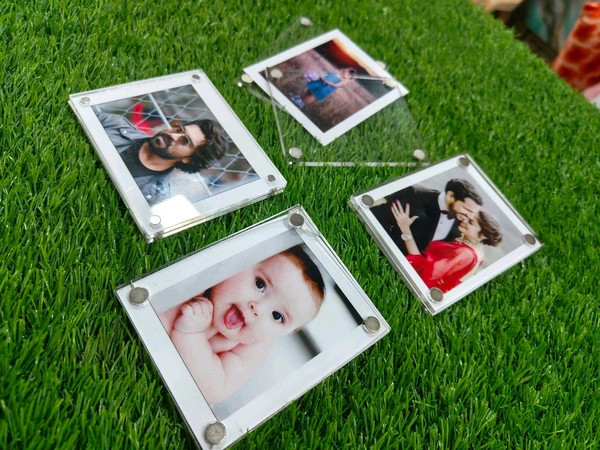 Clear Acrylic Fridge Magnets 