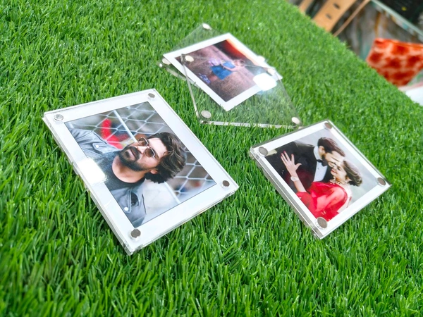 Clear Acrylic Fridge Magnets 