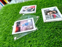 Clear Acrylic Fridge Magnets 