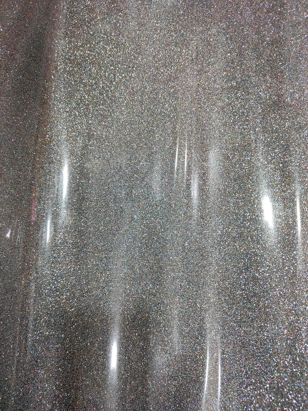 Glitter Silver Vinyl