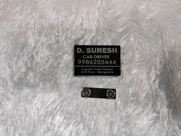 Acrylic Name Badge - 006