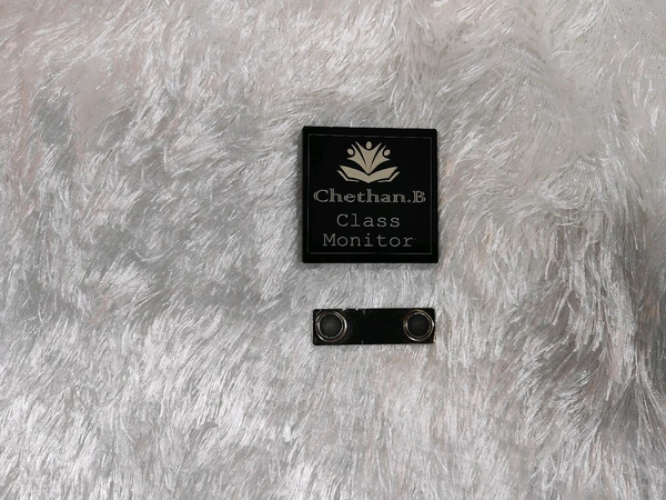 Acrylic Name Badge - 007