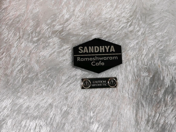 Acrylic Name Badge - 008