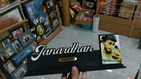 Name plate With Photo for Desk - Member Price