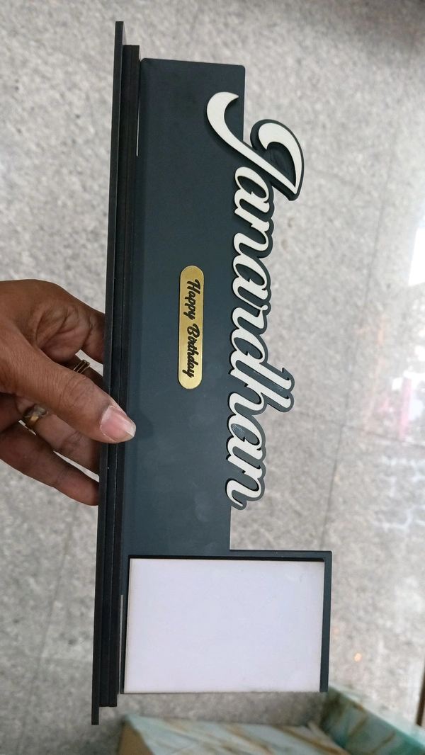 Name plate With Photo for Desk - Member Price