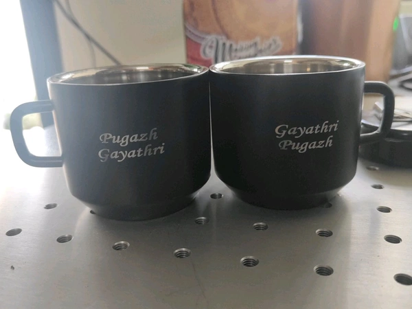 Stainless Steel Tea Cup Set 
