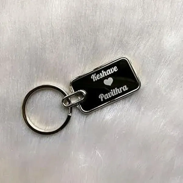 Metal Engraved Keychain - Shape01 - 250 Qty