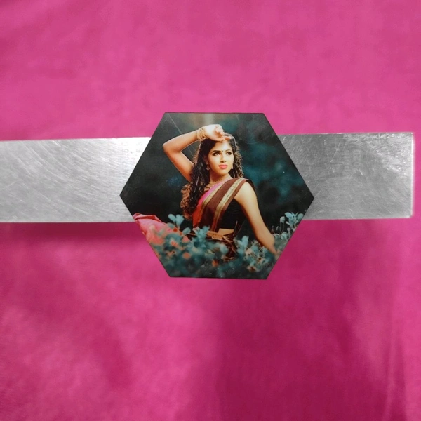 Mini MDF Fridge Magnet - Hexa Shape - Member Price