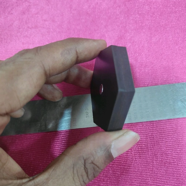 Mini MDF Fridge Magnet - Hexa Shape - Member Price