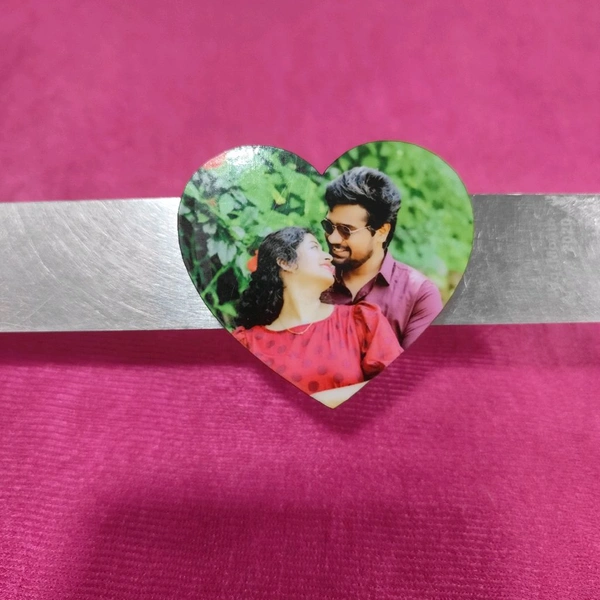 Mini MDF Fridge Magnet - Heart Shape - Member Price