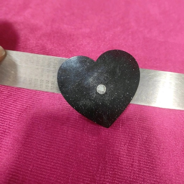 Mini MDF Fridge Magnet - Heart Shape - Member Price