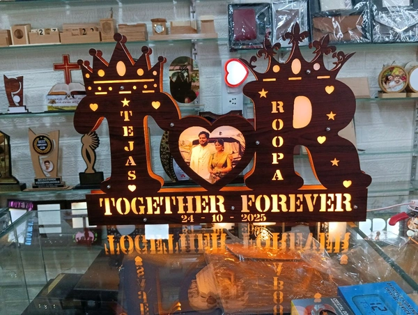 Couple Alphabet LED Name Board 15x23" Inch - Regular Price