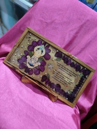 Resin Frame - 8x18 Inches - Divine flower Preserved