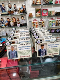 Customized Graduation MDF Photo Frame - Vasishta School of Excellence - 100 Qty