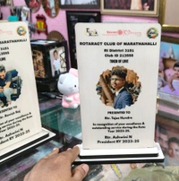 5x8" Inch Customized MDF Trophies