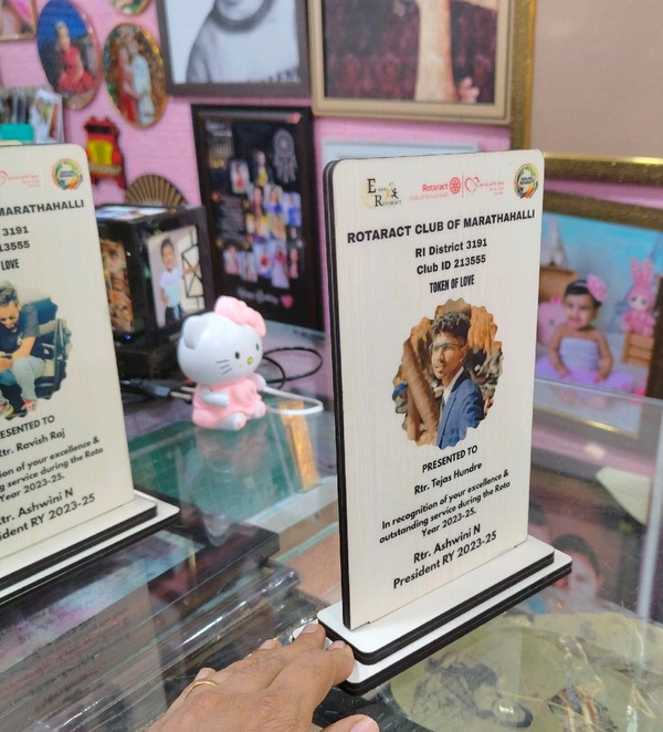 5x8" Inch Customized MDF Trophies