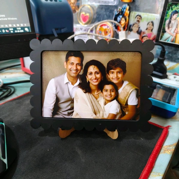 4x6" Inch MDF Fridge Magnet - Bubble Frame Type
