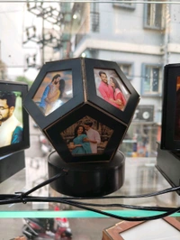 Pentagon Rotating Lamp Black Color - Member Price