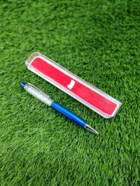 White Stone Pen - Blue