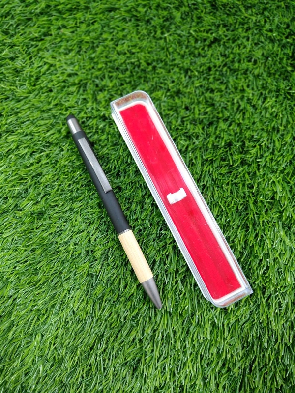 Black Bamboo Pen with Stylus