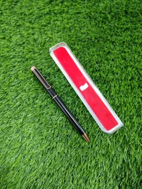 Black with Rose Gold Rim Pen