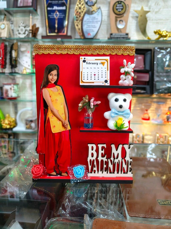 Miniature Table Frame - Red MDF