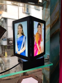Rotating Lamp - 4x6 Inch Square