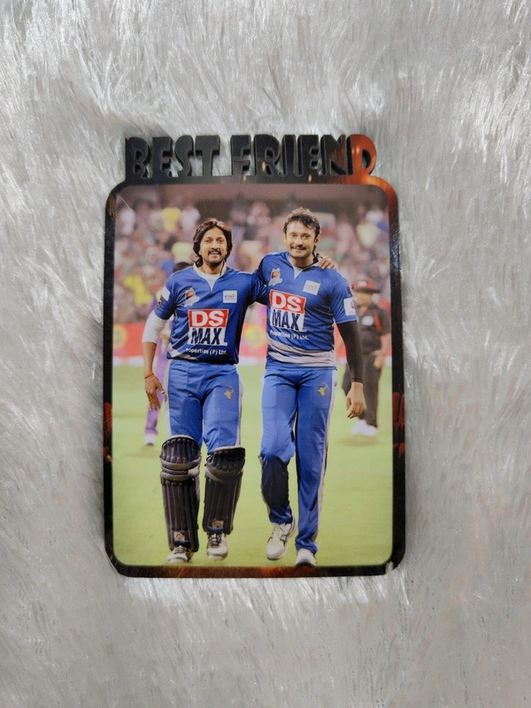 MDF Fridge Magnet - Best Friend 