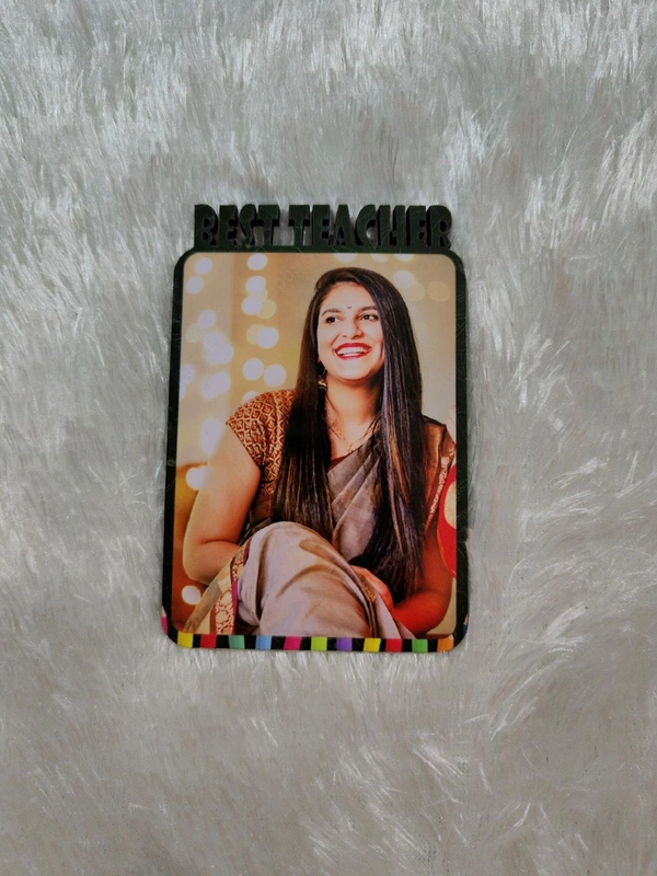 MDF Fridge Magnet - Best Teacher 