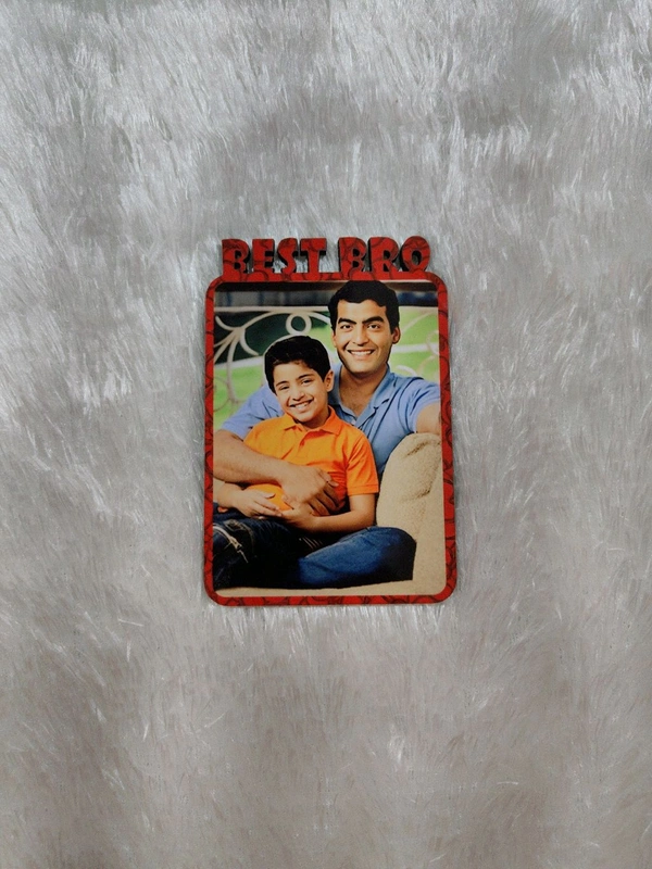 MDF Fridge Magnet - Best Bro