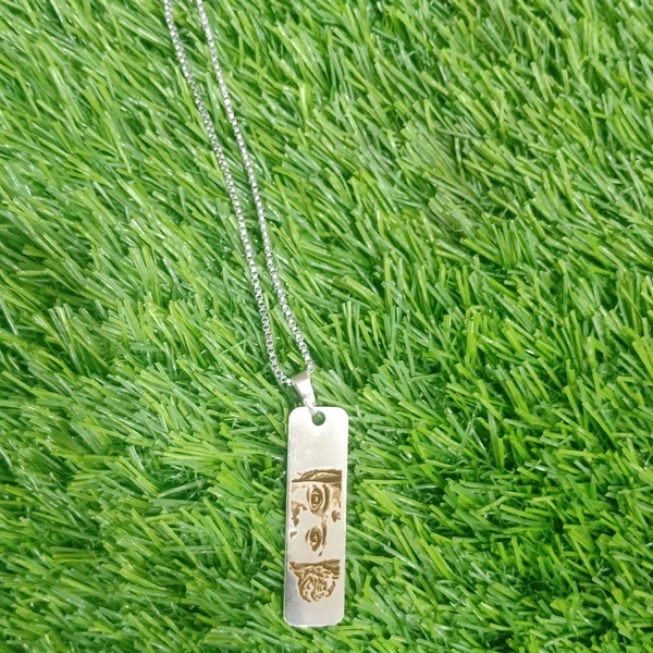 Pendant - Eye Engraved Chain 